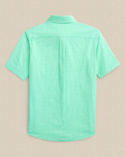 Boys Seaside Geo Short Sleeve Sport Shirt | Southern Tide Best Seller