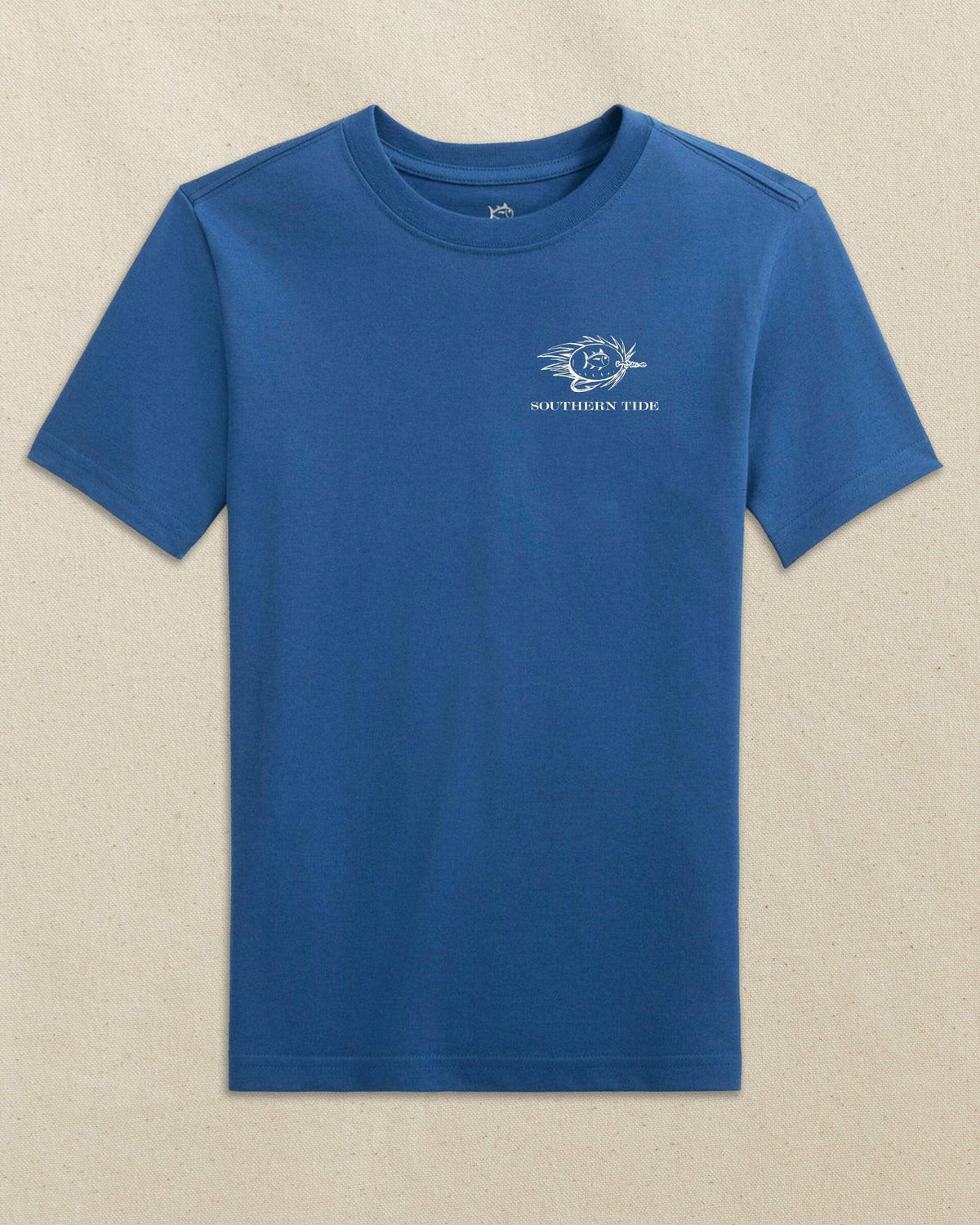 Kids Skipjack Fill Tackle Tangle Short Sleeve T-Shirt | Southern Tide Smart Buy
