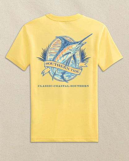 Kids Marlin Badge Short Sleeve T-Shirt | Southern Tide Latest