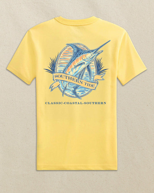 Kids Marlin Badge Short Sleeve T-Shirt | Southern Tide Latest
