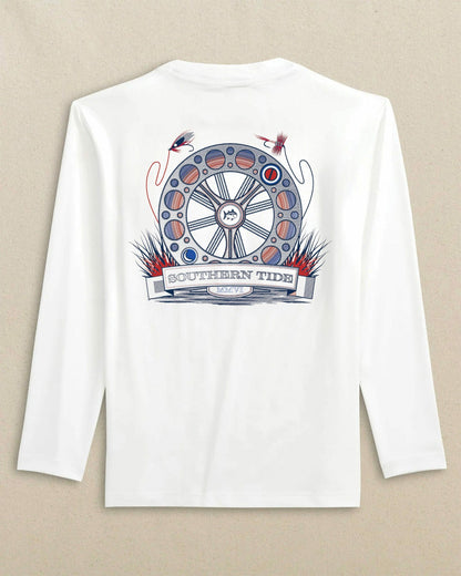Kids Keep It Reel Performance Long Sleeve T-Shirt | Southern Tide Featured