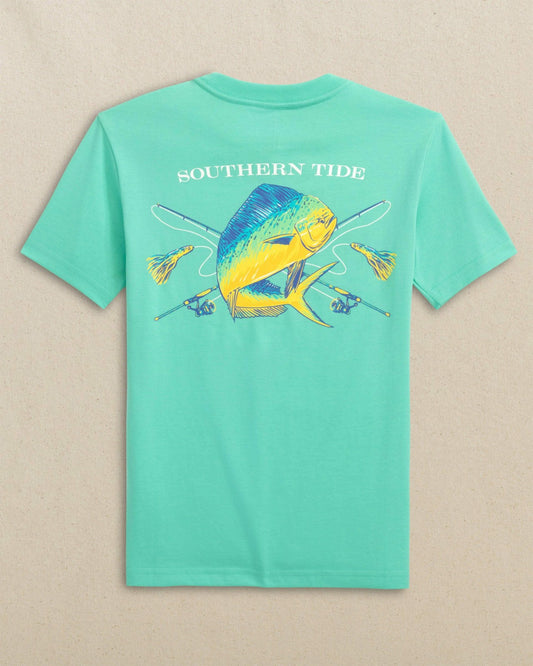 Kids Mahi Deep Sea Fishing Short Sleeve T-Shirt | Southern Tide Popular