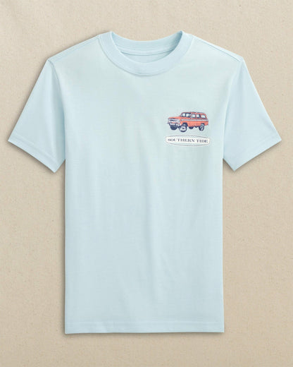 Kids Marsh Wagon Short Sleeve T-Shirt | Southern Tide Best Seller