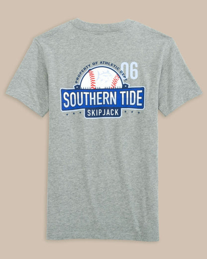 Kids Skipjack Baseball Heather T-Shirt | Southern Tide Best Seller