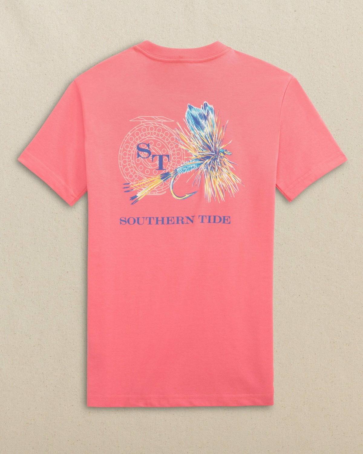 Kids Reel Fly Adams Short Sleeve T-Shirt | Southern Tide Discount