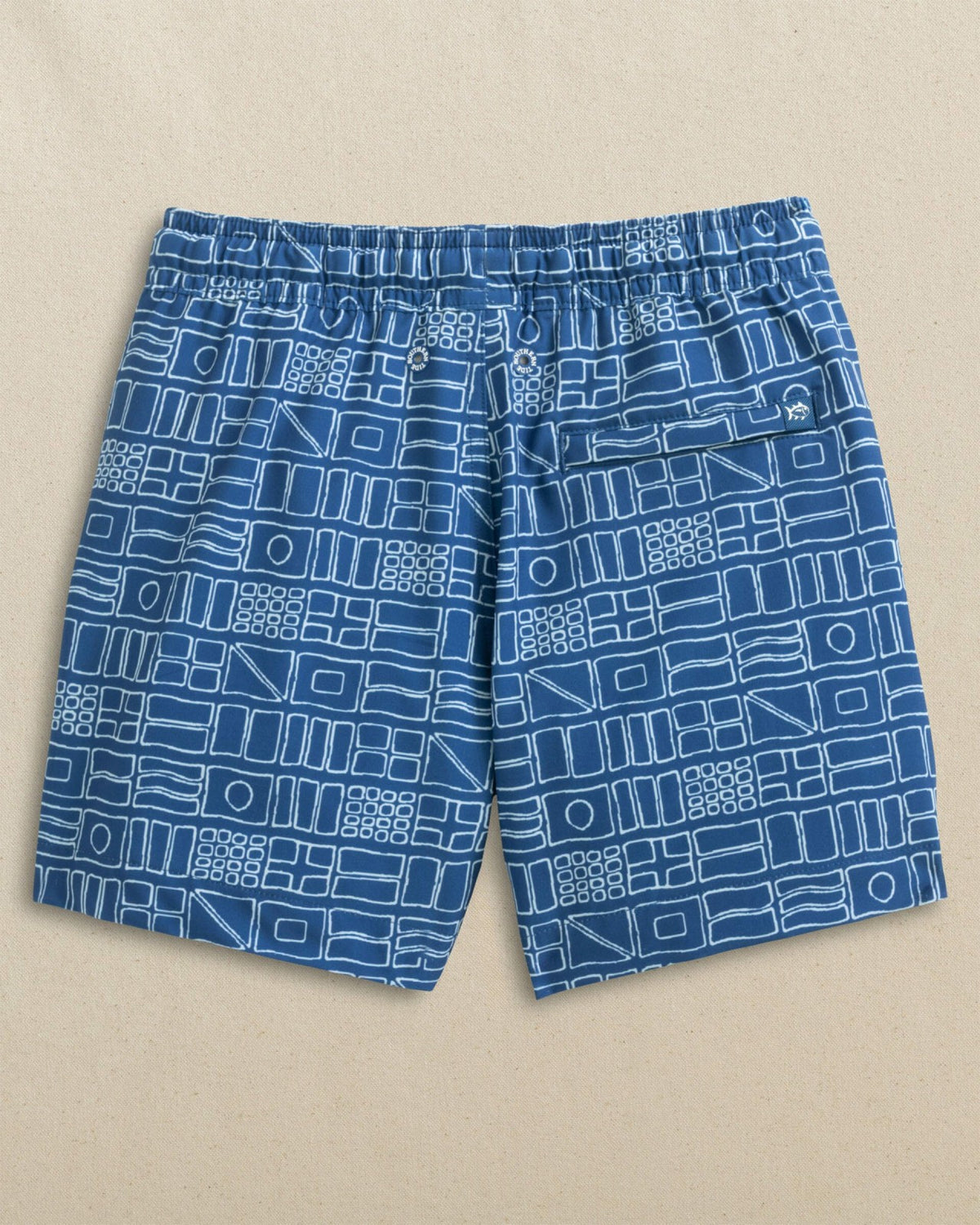 Boys Nautical Flags Swim Trunk | Southern Tide Latest