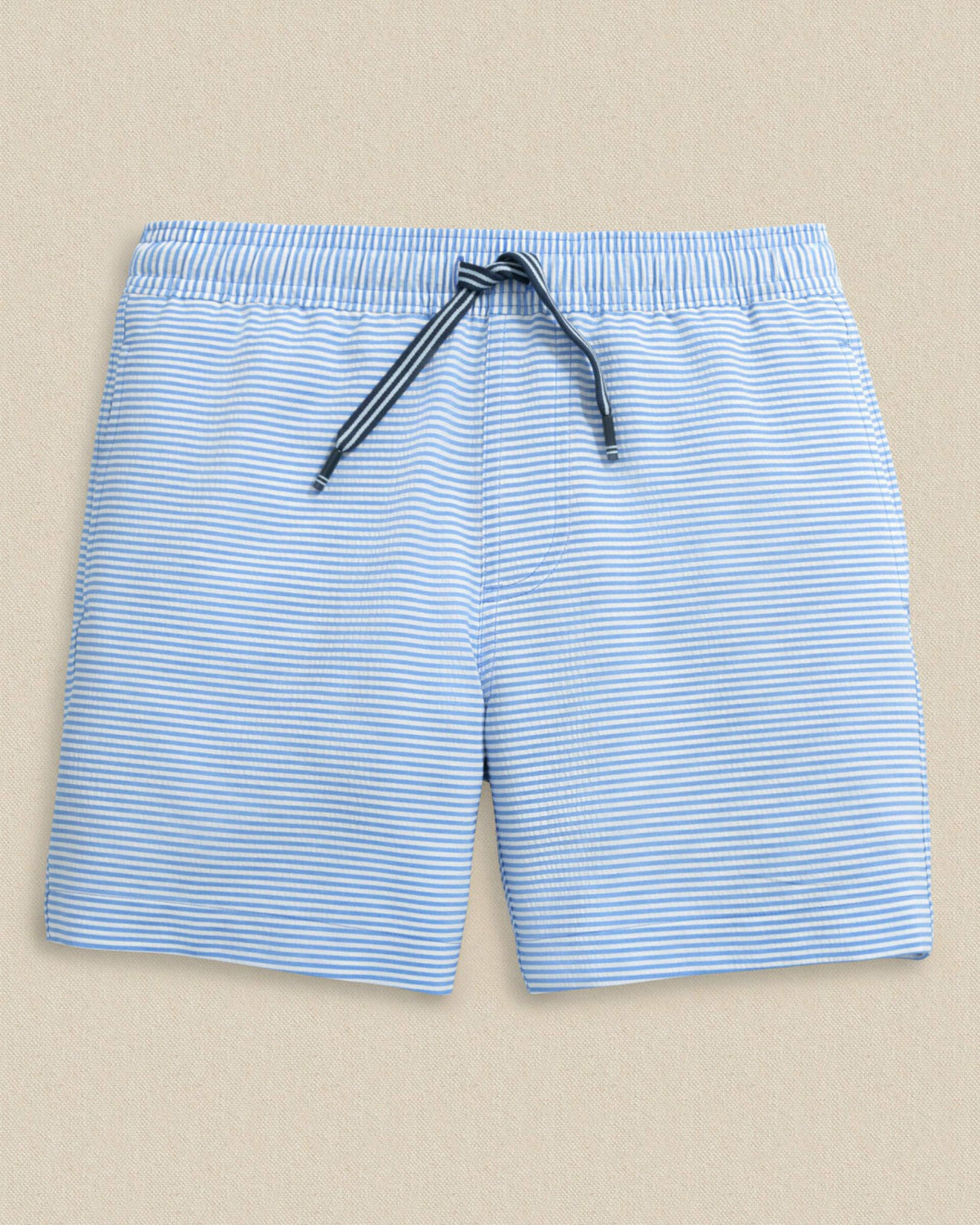 Boys Gulf Haven Seersucker Stripe Maritime Swim Trunk | Southern Tide Classic