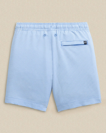 Boys Gulf Haven Seersucker Stripe Maritime Swim Trunk | Southern Tide Classic
