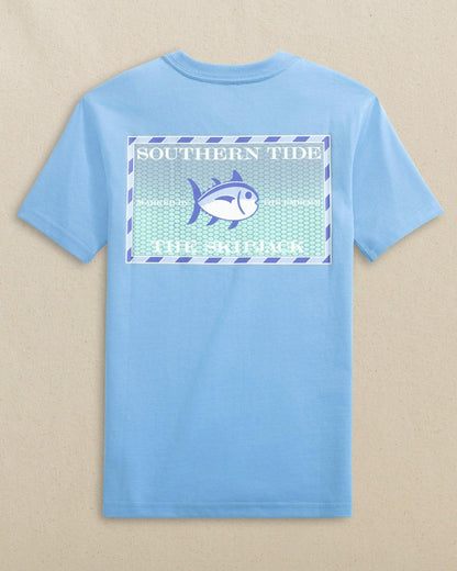 Kids Skipjack Grey Marlin Short Sleeve T-Shirt | Southern Tide Everyday