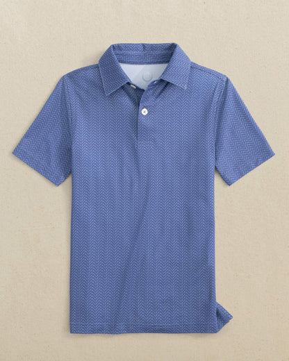 Boys Driver Raise The Par Printed Performance Polo | Southern Tide Classic