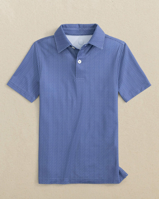 Boys Driver Raise The Par Printed Performance Polo | Southern Tide Classic