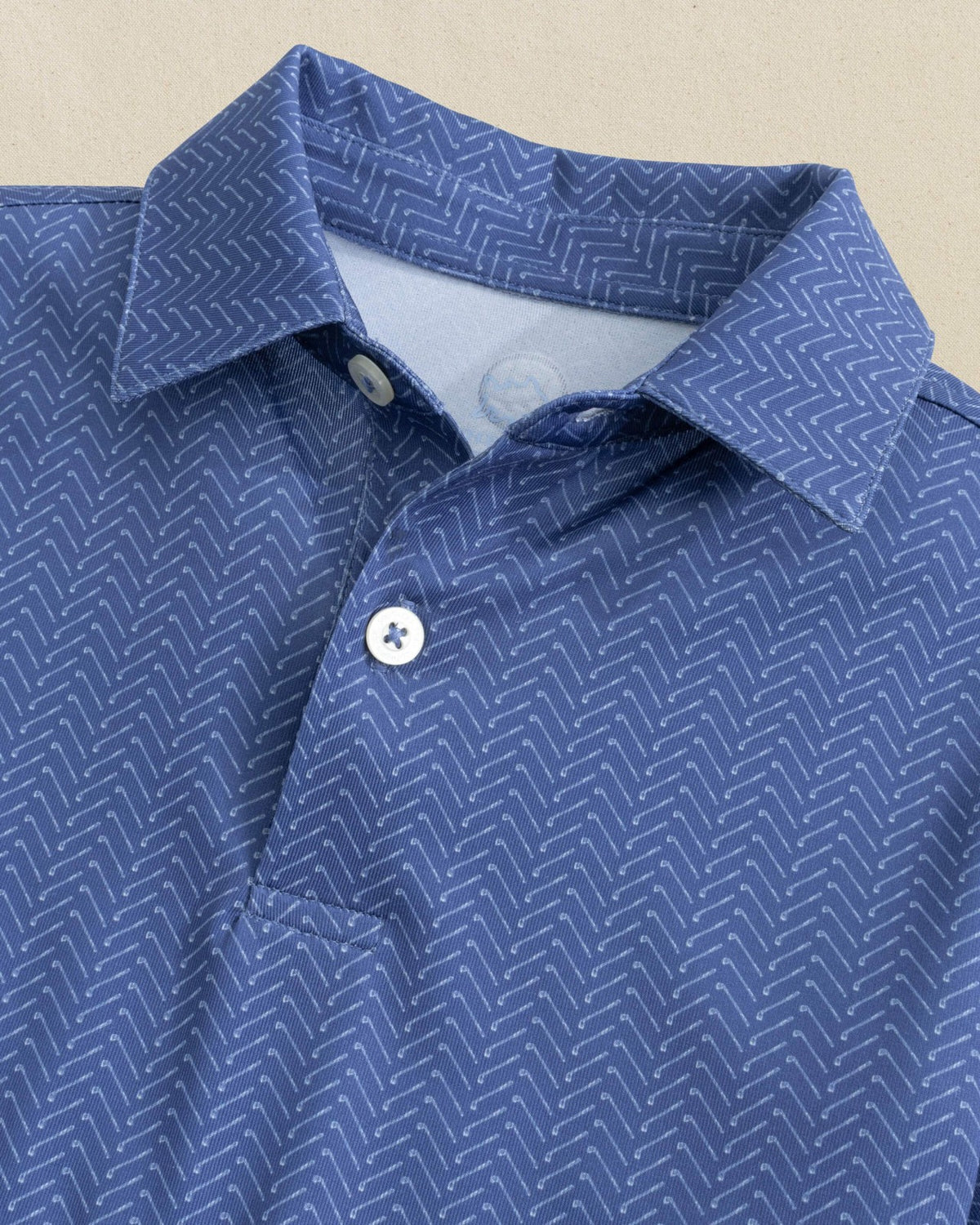 Boys Driver Raise The Par Printed Performance Polo | Southern Tide Classic