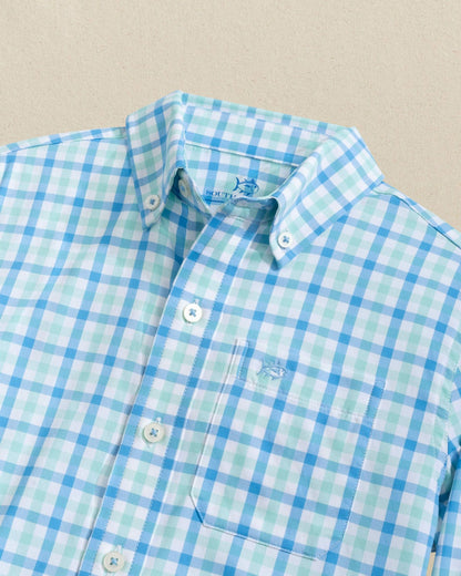Boys Albemarle Plaid Intercoastal Sport Shirt | Southern Tide Smart Buy