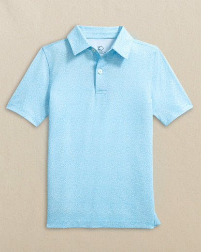 Boys Driver Paradise Shores Printed Performance Polo | Southern Tide Best Seller
