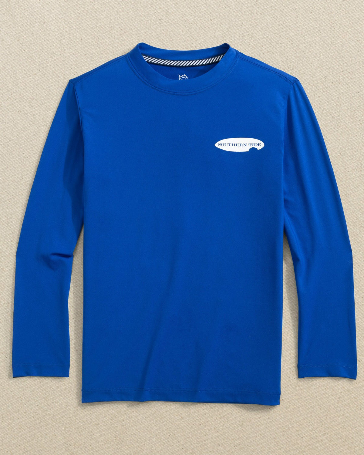 Kids Shark Bite Long Sleeve Performance T-Shirt | Southern Tide Best Seller