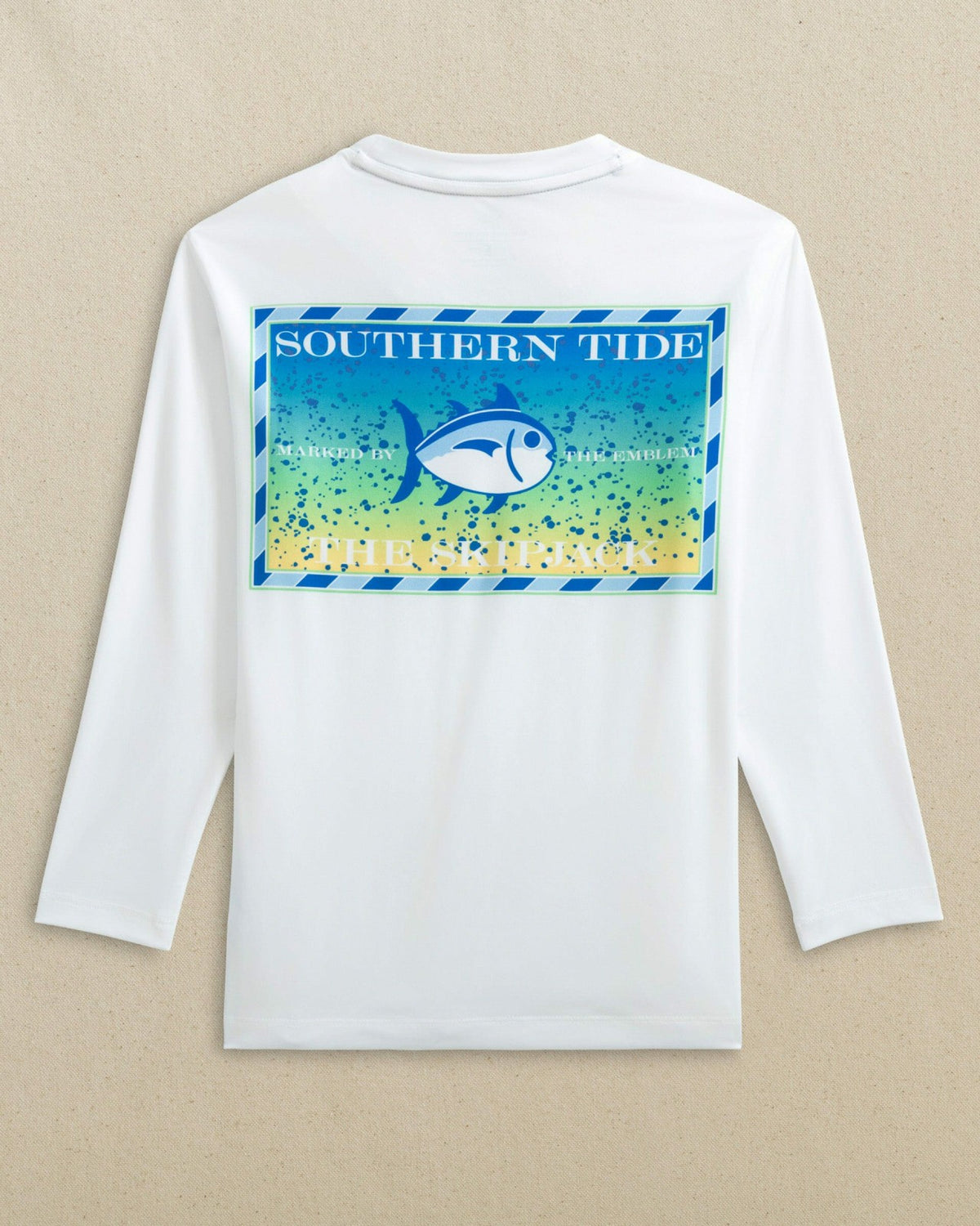 Kids Skipjack Mahi Long Sleeve Performance T-Shirt | Southern Tide Exclusive