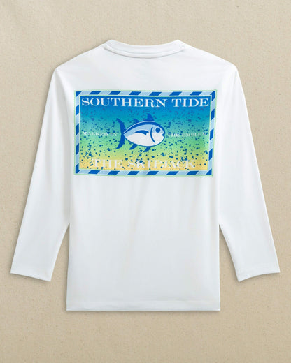 Kids Skipjack Mahi Long Sleeve Performance T-Shirt | Southern Tide Exclusive