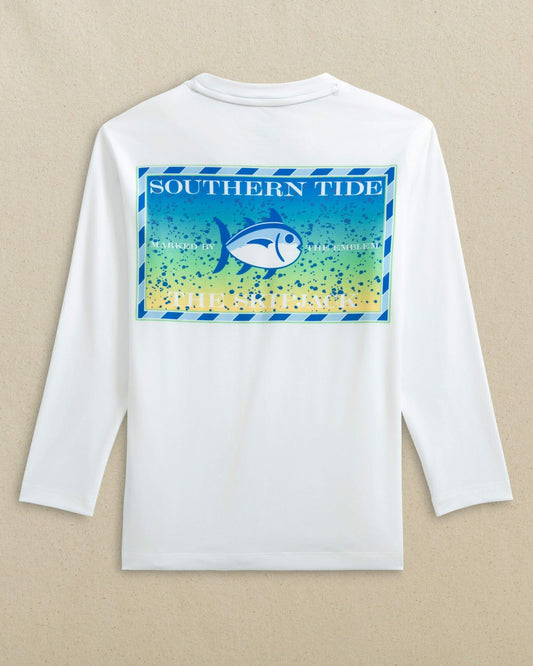 Kids Skipjack Mahi Long Sleeve Performance T-Shirt | Southern Tide Exclusive