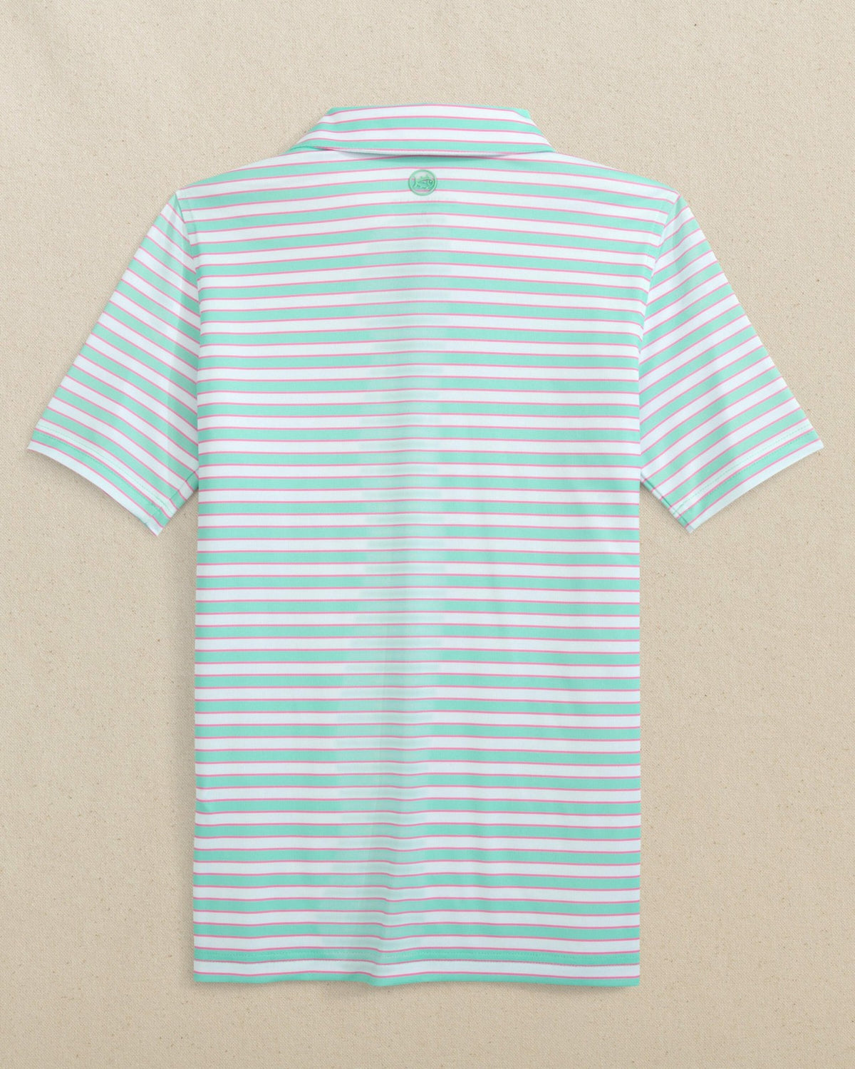 Boys Driver Waterway Stripe Performance Polo | Southern Tide Deals