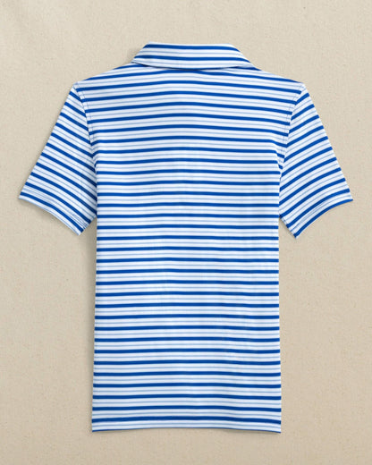 Boys Driver Ocean Hill Stripe Performance Polo | Southern Tide New