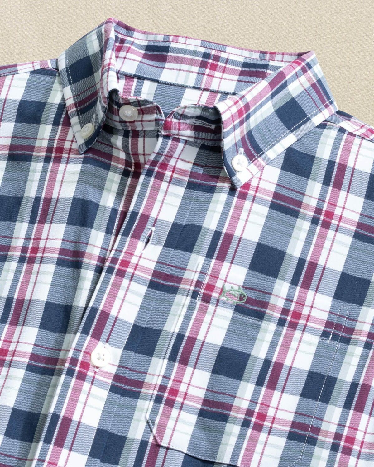 Boys Breakwater Plaid Long Sleeve Sport Shirt | Southern Tide Trusted