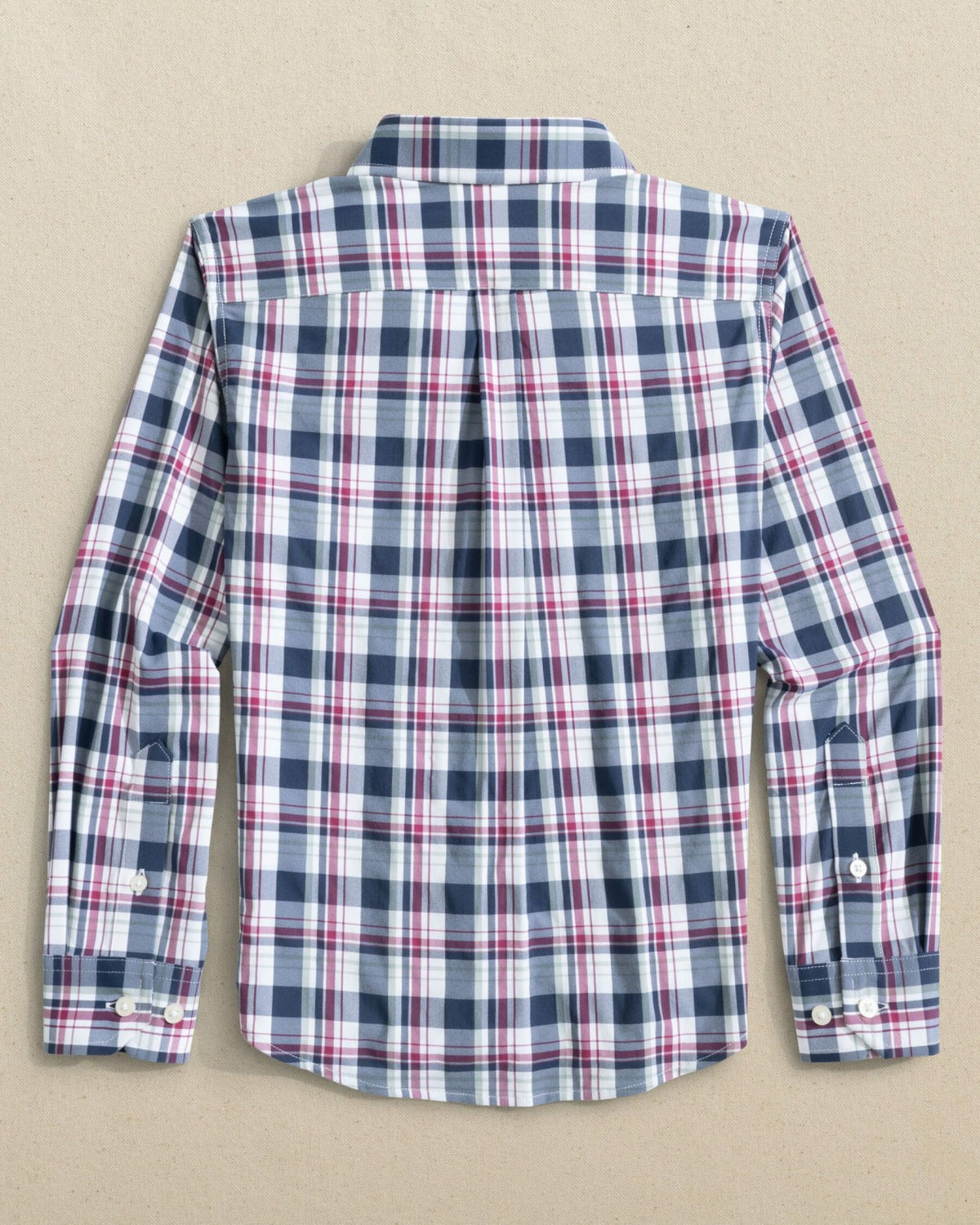 Boys Breakwater Plaid Long Sleeve Sport Shirt | Southern Tide Trusted