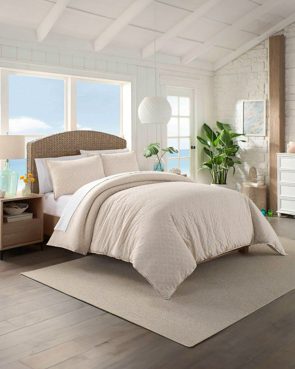 Southern Tide Pawley's Island Tan Comforter Set | Southern Tide Classic