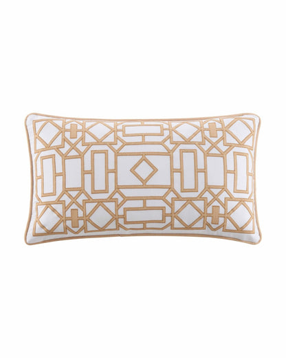 Trellis Square Linen Decorative Pillow | Southern Tide Classic