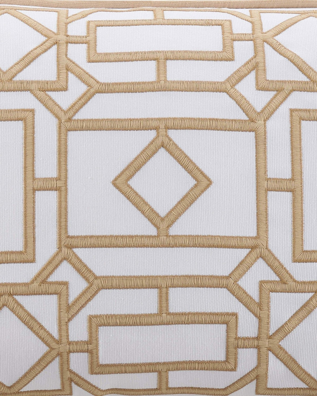 Trellis Square Linen Decorative Pillow | Southern Tide Classic