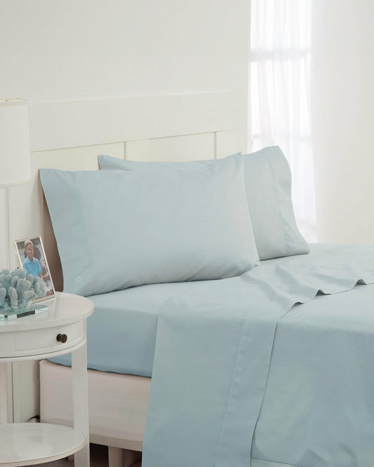 Cotton Solid Colored Bed Sheet Set | Southern Tide Premium