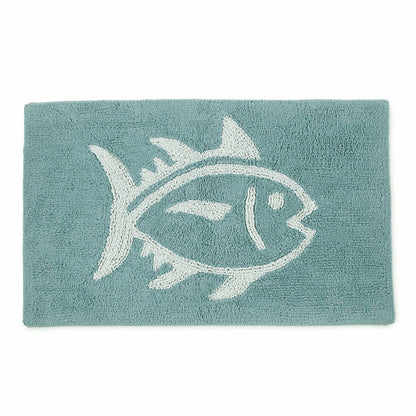 Cotton Bath Rugs - Reversible Skipjack Bath Mat | Southern Tide Hot Sale