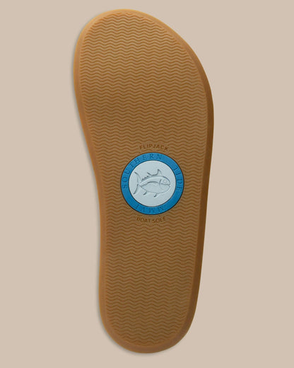Green Leather Flipflops | Southern Tide Classic