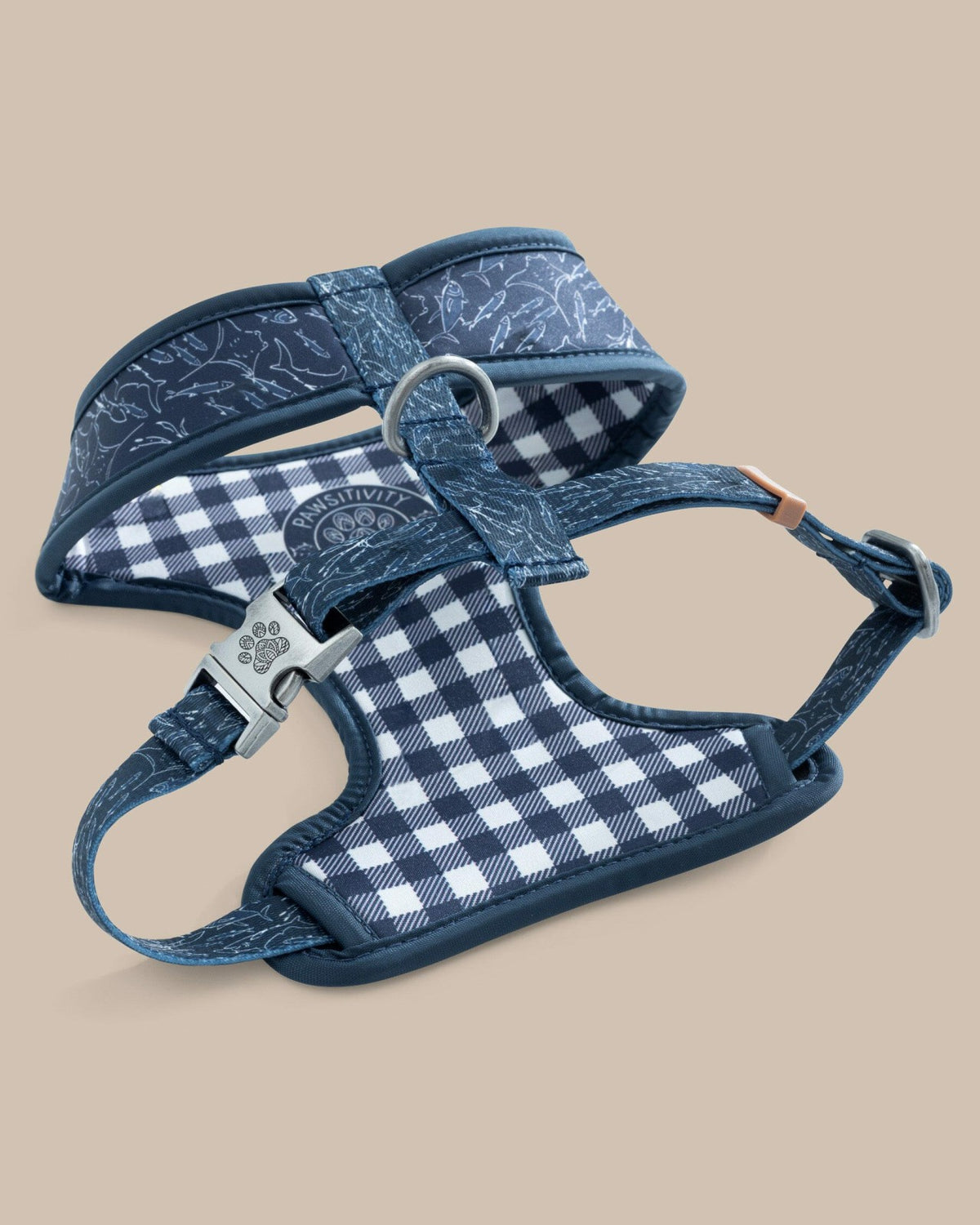 ST x Pawsitivity Schooling Fish Dog Harness | Southern Tide Top Pick