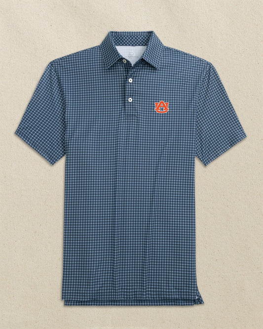 Auburn Tigers Driver Dunes Edge Plaid Polo | Southern Tide Special Offer