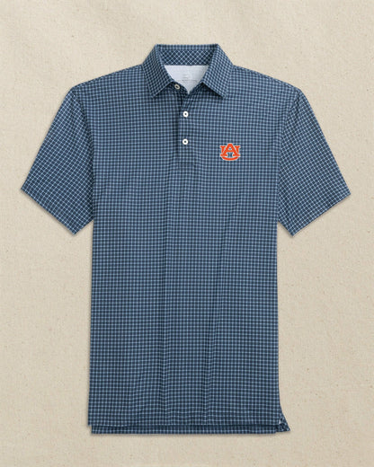 Auburn Tigers Driver Dunes Edge Plaid Polo | Southern Tide Special Offer