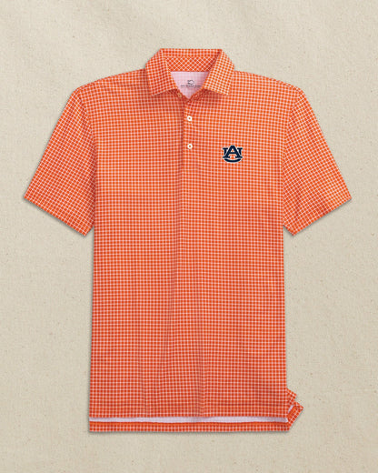 Auburn Tigers Driver Dunes Edge Plaid Polo | Southern Tide Special Offer
