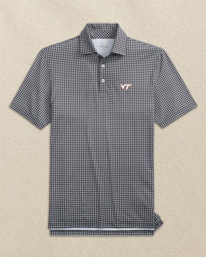 Virginia Tech Hokies Dunes Edge Plaid Polo | Southern Tide Top Pick