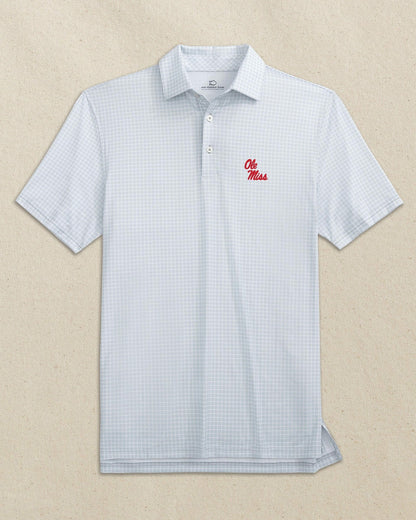 Ole Miss Rebels Driver Dunes Edge Plaid Polo | Southern Tide Best Price