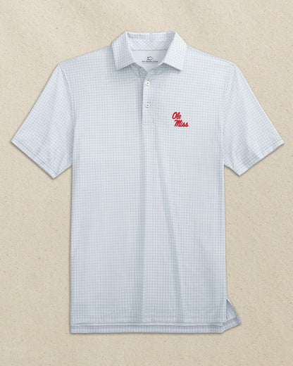 Ole Miss Rebels Driver Dunes Edge Plaid Polo | Southern Tide Best Price