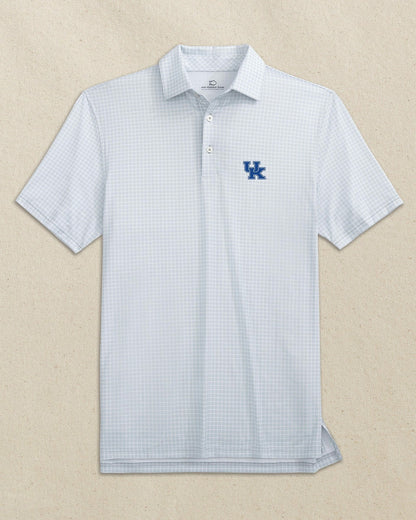 Kentucky Wildcats Driver Dunes Edge Plaid Polo | Southern Tide Premium
