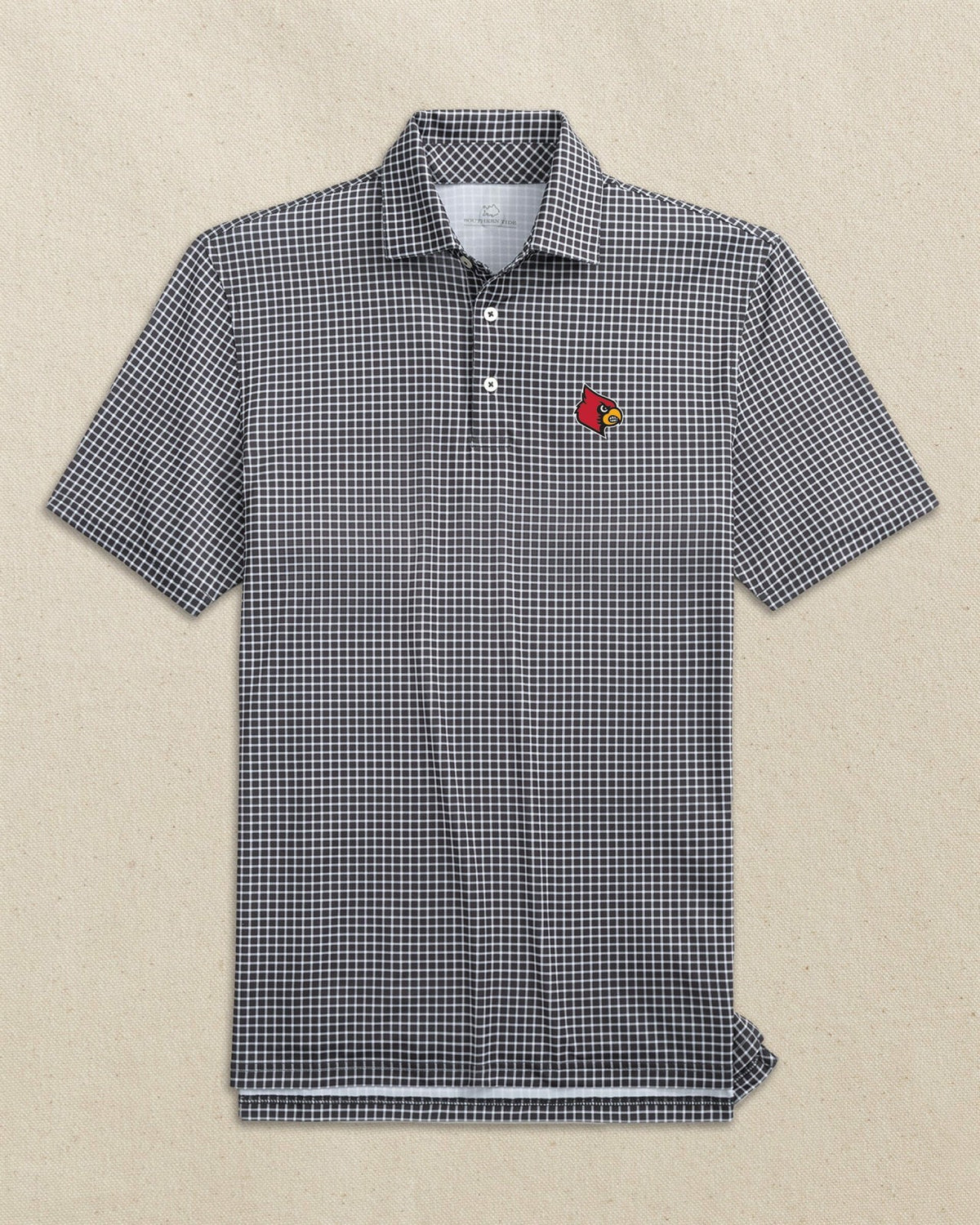 Louisville Cardinals Dunes Edge Plaid Polo | Southern Tide Popular