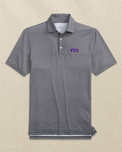 TCU Horned Frogs Driver Dunes Edge Plaid Polo | Southern Tide Discount