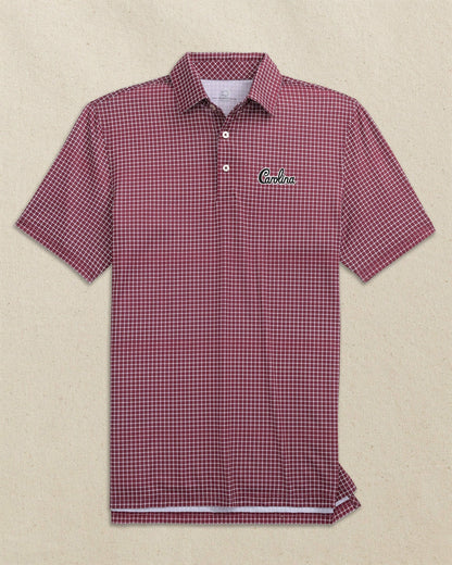 Carolina Gamecocks Driver Dunes Edge Plaid Polo | Southern Tide Smart Buy