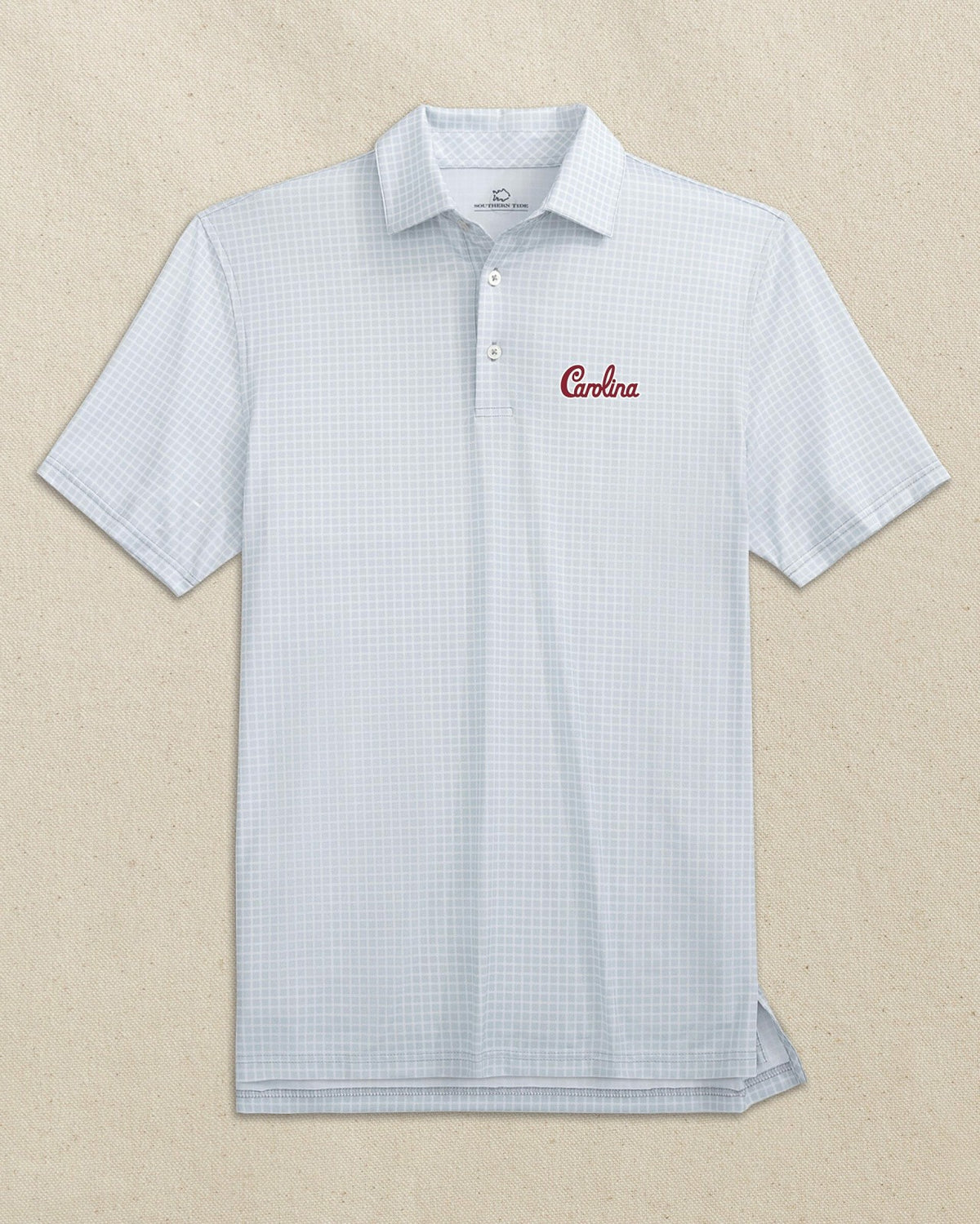 Carolina Gamecocks Driver Dunes Edge Plaid Polo | Southern Tide Smart Buy