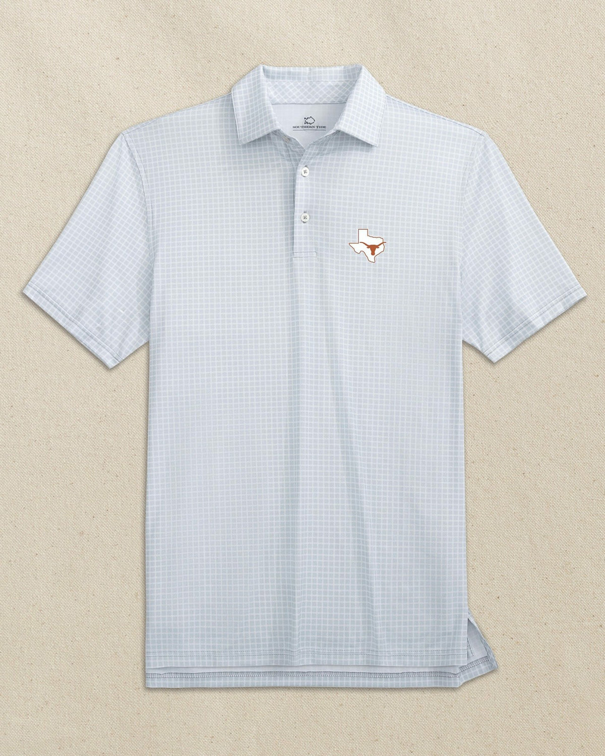 Texas Longhorns State Dunes Edge Plaid Polo | Southern Tide Best Price