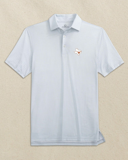 Texas Longhorns State Dunes Edge Plaid Polo | Southern Tide Best Price