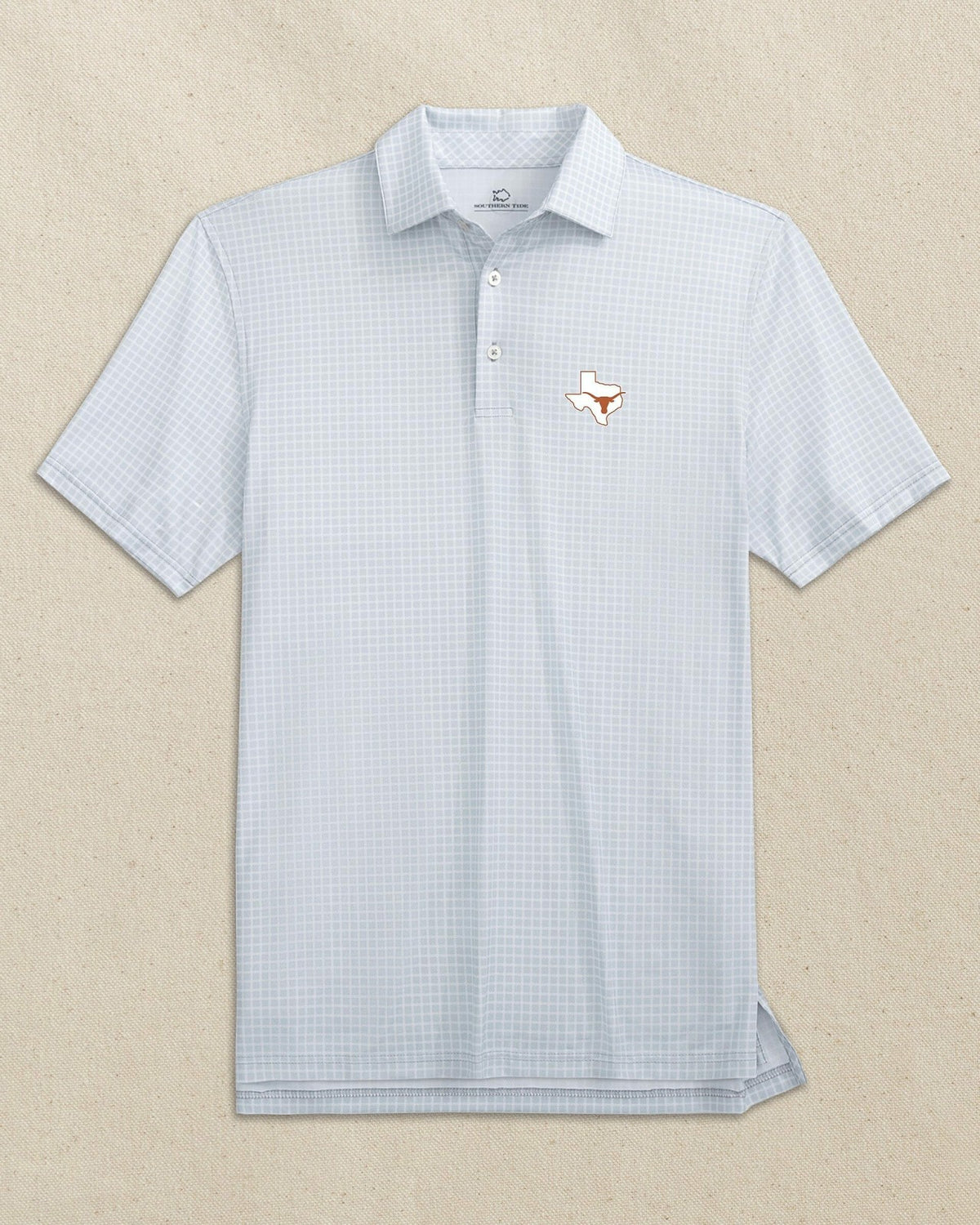 Texas Longhorns State Dunes Edge Plaid Polo | Southern Tide Best Price