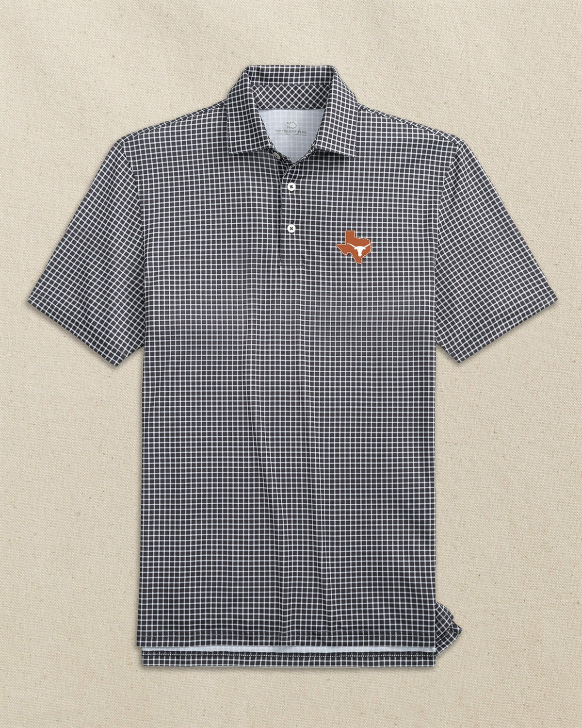 Texas Longhorns State Dunes Edge Plaid Polo | Southern Tide Best Price