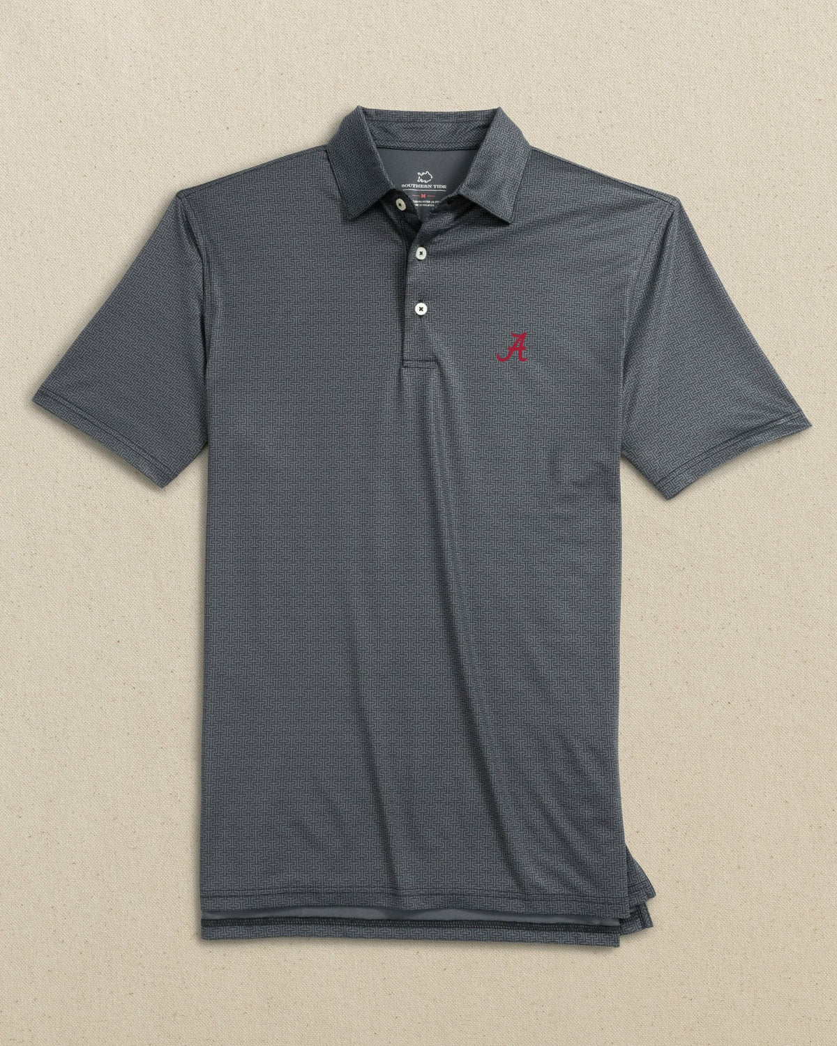 Alabama Crimson Tide Driver ST Geo Printed Polo | Southern Tide Deals