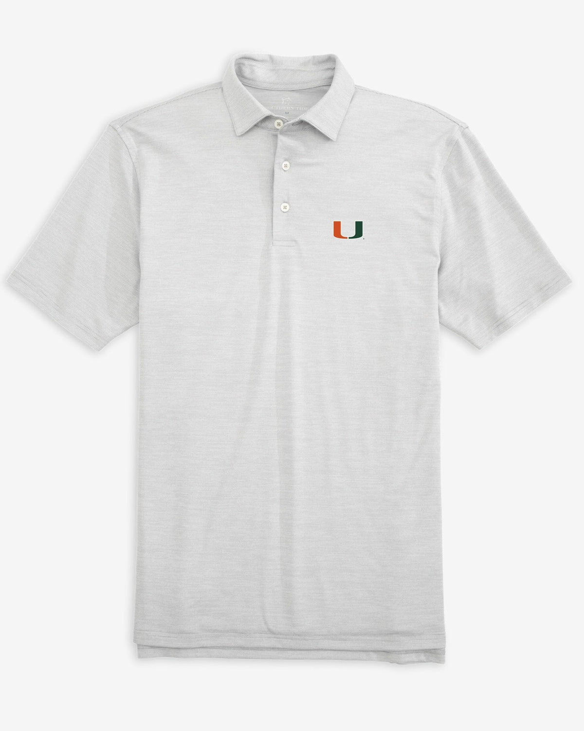 Miami Hurricanes Driver Spacedye Polo Shirt | Southern Tide Deals
